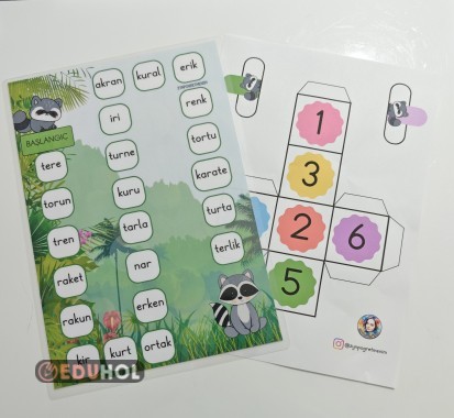 Eğlenceli R Harfi Okuma Oyunu