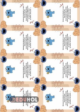 Kurabiye Paket Etiketi