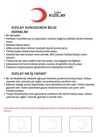 Kızılay Konusunda okunacak/deftere yapışacak belge