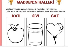 MADDENİN TANECİKLİ YAPISI İLE İLGİLİ ETKİNLİK