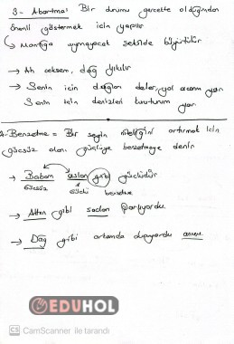 5. Sınıf Söz Sanatları