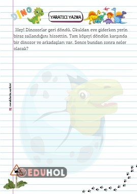 Yaratıcı Yazma Etkinliği 3