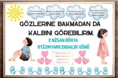 2 Nisan Otizm Farkındalık Günü