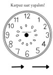 Saat şablon
