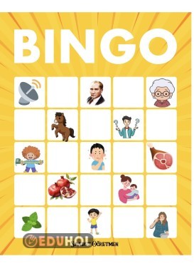 T sesi Bingo Oyunu