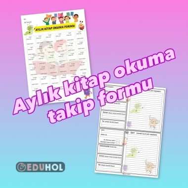 Aylık kitap okuma formu