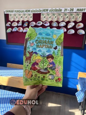 Orman haftası pano başlığı