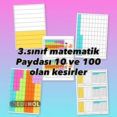 Paydası 10 ve 100 olan kesirler