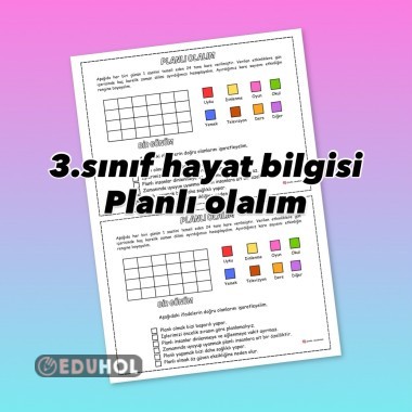 Planlı olalım