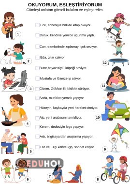 Okuyorum Eşleştiriyorum