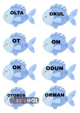 'O' sesi balık etkinliği