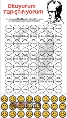 Okuma alışkanlığı kazanmak için etkinlik