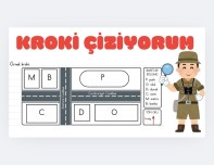 Kroki 4. Sınıf Sosyal Bilgiler sunum.  Krokinin özellikleri ve faydaları. Soru cevap