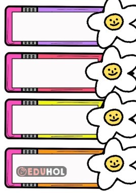 Haftanın günleri şablonu