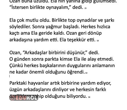 hızlı okuma metni 10