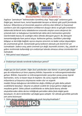 Bilgilendirici Metin 5N1K 62