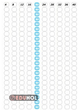 Dörder Ritmik Sayma Etkinliği