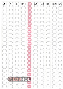 İkişer Ritmik Sayma Etkinliği