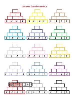 Toplama İşlemi  Piramidi 6