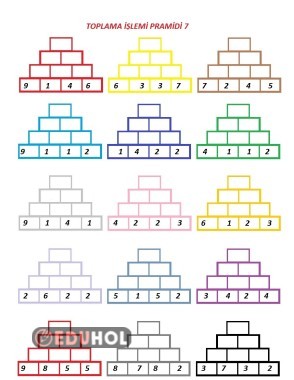 Toplama İşlemi  Piramidi 7