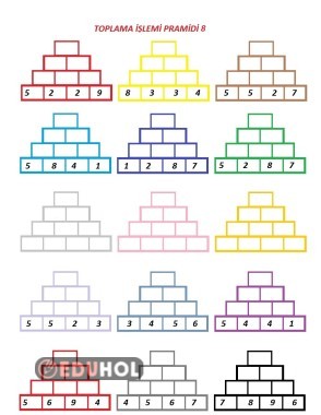 Toplama İşlemi  Piramidi 8