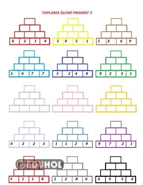 Toplama İşlemi  Piramidi 9