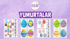 🐣 Yumurtaları Tamamlama ve Sayma Etkinliği