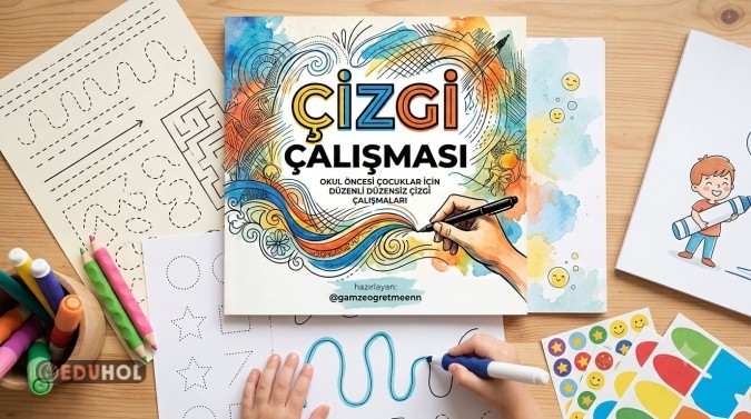Anasınıfı ve 1. Sınıf Düzenli Ve Düzensiz Çizgi Çalışması