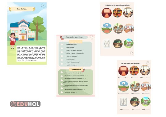 5. Sınıf İngilizce 1. Ünite School Life