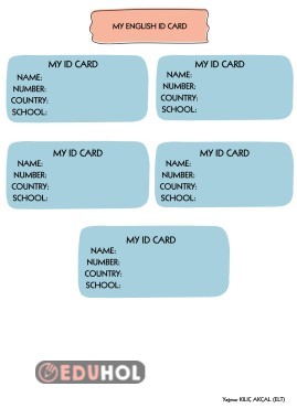 5. Sınıf İngilizce 1. Ünite