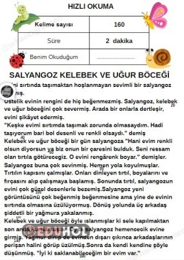 HIZLI OKUMA 2-METİN