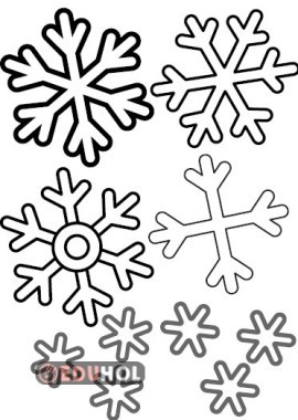 KAR TANESİ PENCERE SÜSLEME KES-YAPIŞTIR ETKİNLİĞİ