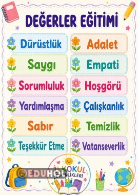 Değerler Eğitimi etkinliği