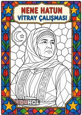 Nene Hatun vitray çalışması