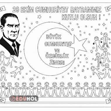 29 ekim boyama sayfası