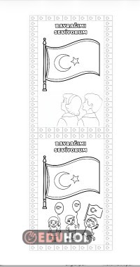 Bayrak Boyama Örnekleri