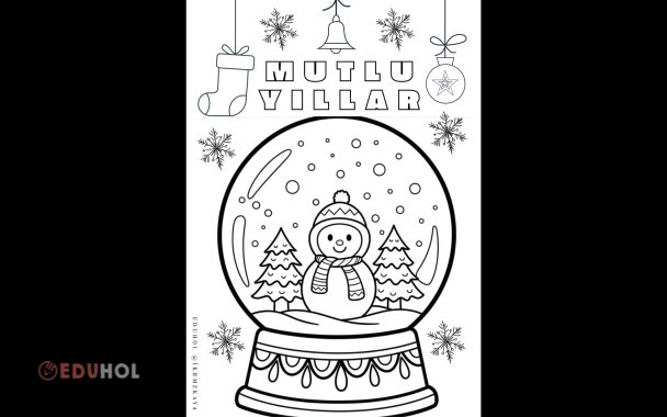 Mutlu Yıllar Kar Küresi