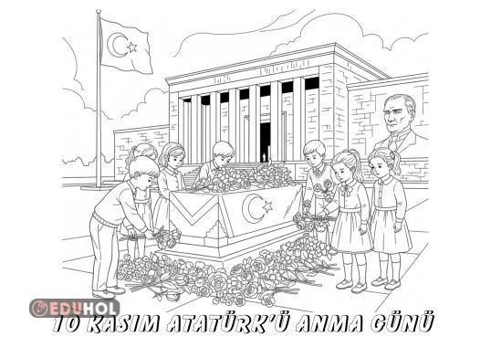10 KASIM ATATÜRK'Ü ANMA GÜNÜ BOYAMA ÇALIŞMASI 2