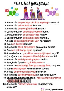 AİLE BİLGİ YARIŞMASI