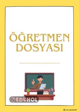 ÖĞRETMEN DOSYASI KAPAKLARI