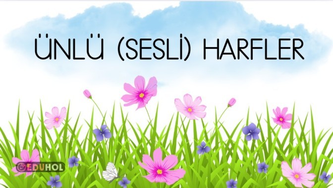 Ünlü Harfler Duvar panosu