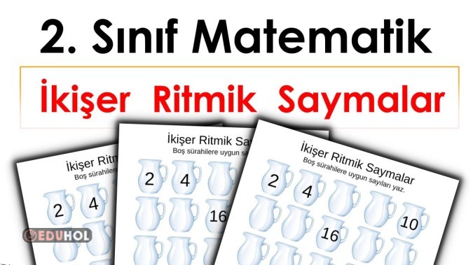 2. Sınıf - Matematik İkişer Ritmik Saymalar