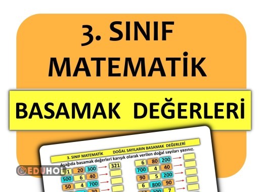 3. Sınıf - Matematik - Doğal Sayıların Basamak Değerleri