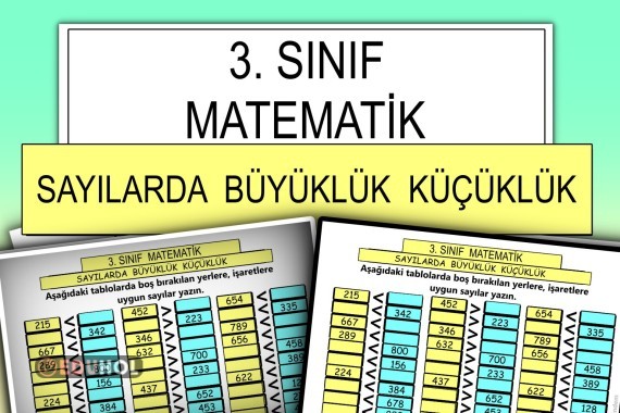 3. Sınıf - Matematik : Sayılarda Büyüklük Küçüklük
