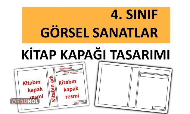 4. Sınıf - Görsel Sanatlar - Kitap Kapağı Tasarımı