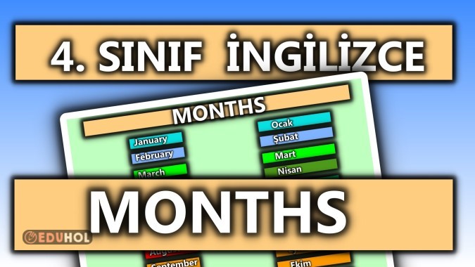 4. Sınıf - İngilizce : Months