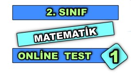 2. Sınıf - Matematik - Online Test 1
