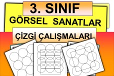 3. Sınıf - Görsel Sanatlar - Çizgi Çalışmaları