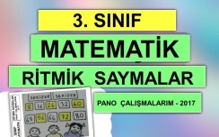 3. Sınıf - Matematik - Ritmik Saymalar - Pano Çalışmaları