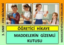 3.Sınıf - Fen Bilimleri - Öğretici Hikaye Maddelerin Gizemli Kutusu